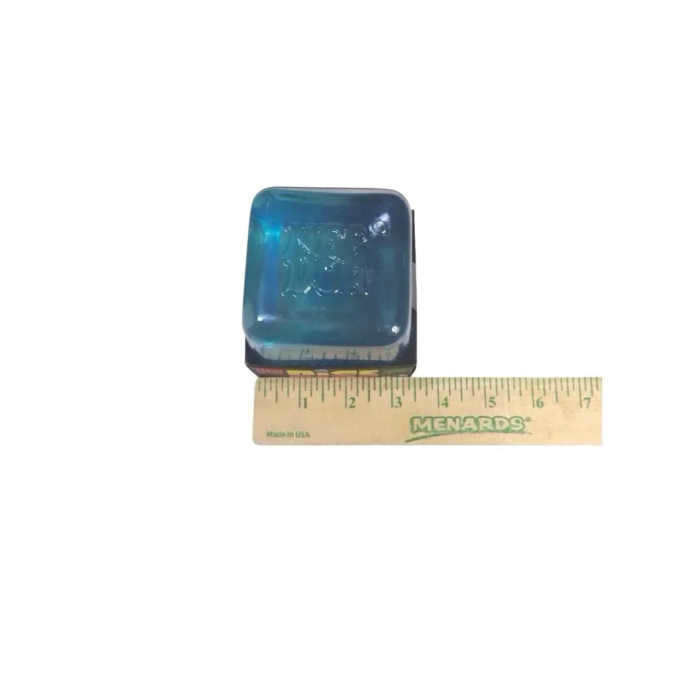 Schylling NeeDoh Nice Berg Blue XL Giant Nee Doh Niceberg Solid Squish Cube New!